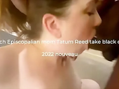 Stylish Waspy Mom Blogger Tatum Reed sucks and fucks a black cock she met off of Bumble