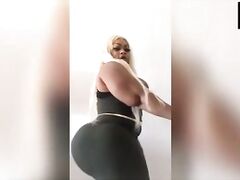 A Huge Curved Dark Booty Fucked by everyone